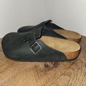 Men's BostonOiled Leather Birkenstocks